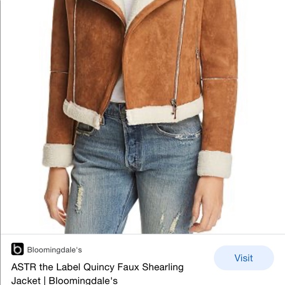 *WORN ONCE* ASTR The Label Faux Fur Jacket - Picture 5 of 10